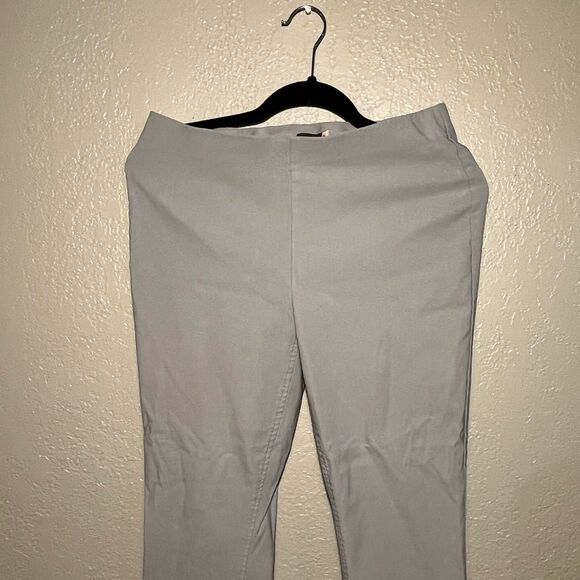 Women's Grey and Blue Jeans Size 8 Cargo Pants Pocketed - Picture 1 of 6